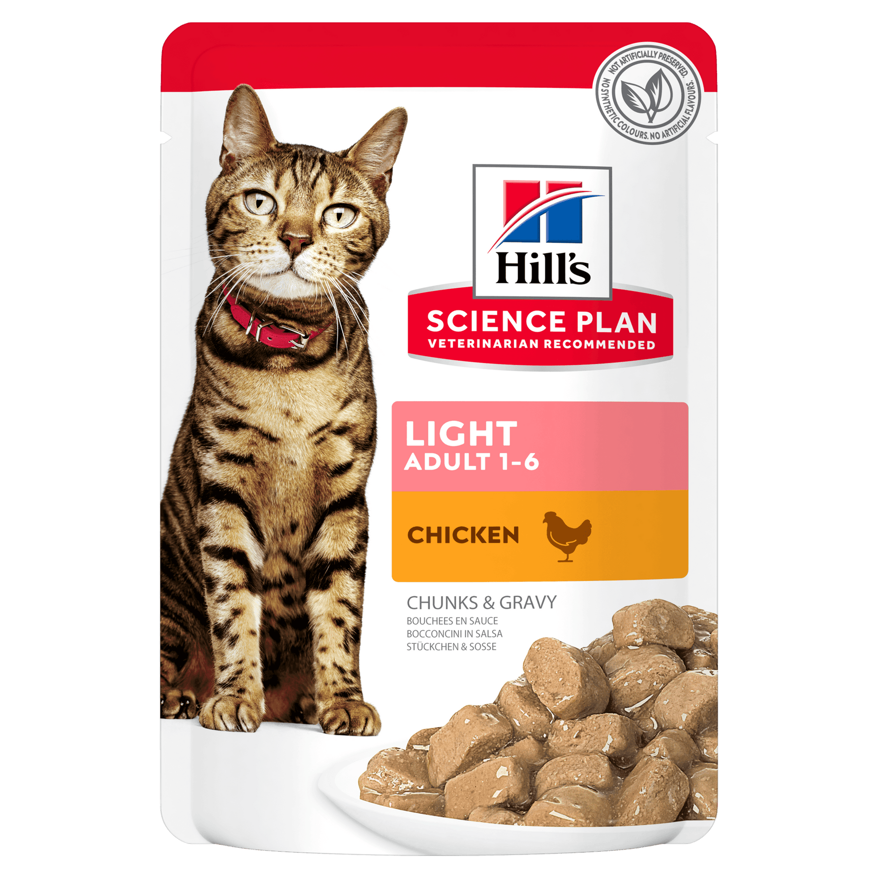 Hill's™ Science Plan Adult Light Wet Cat Chicken Flavour