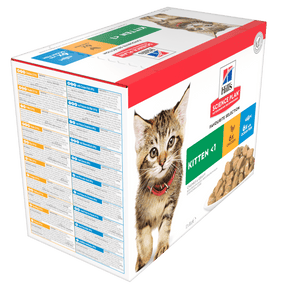 Hill's Science Plan Kitten Wet Food Multipack Chicken & Ocean Fish Flavour