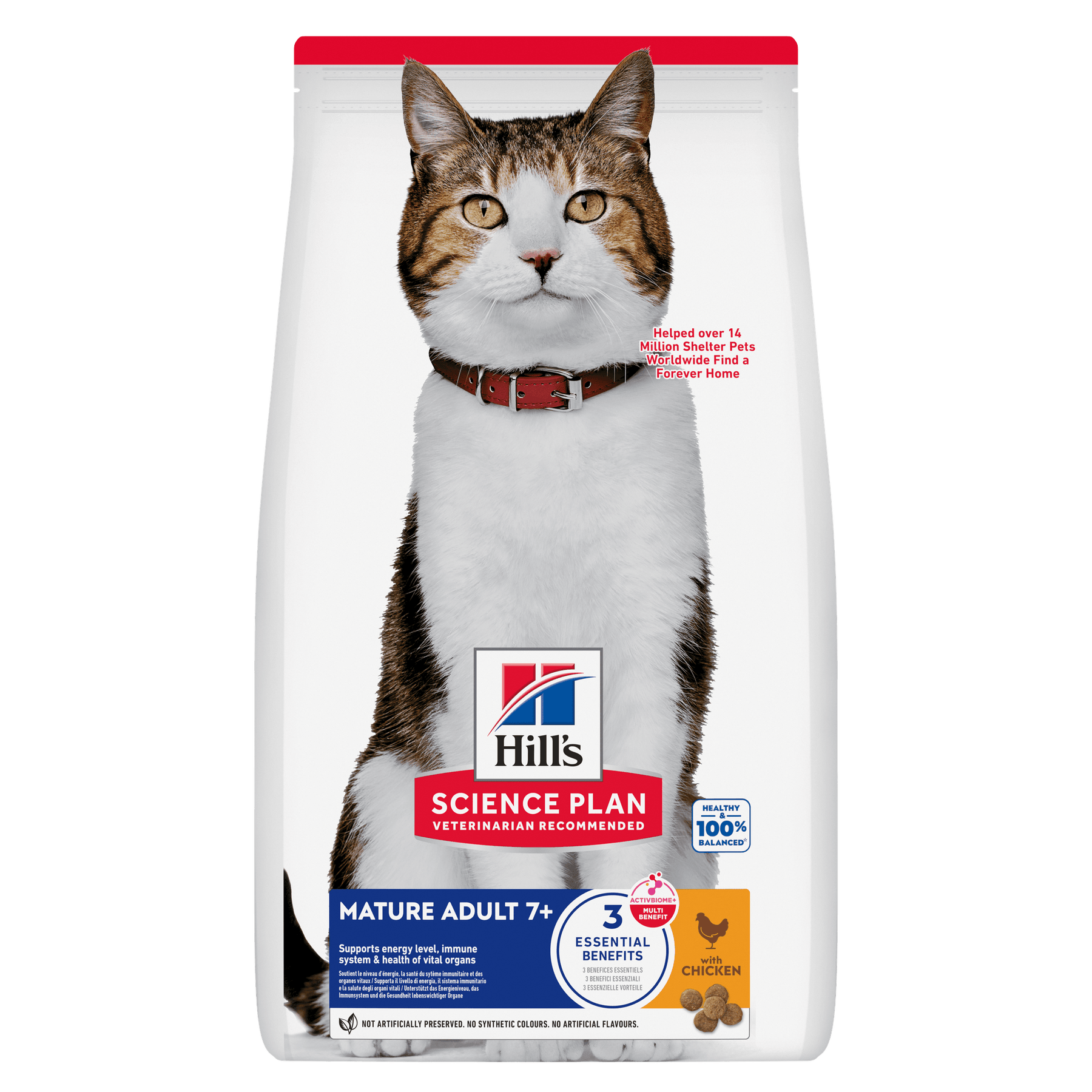 Hill's™ Science Plan Mature Adult Dry Cat Chicken Flavour 10kg