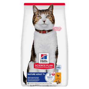 Hill's™ Science Plan Mature Adult Dry Cat Chicken Flavour 10kg
