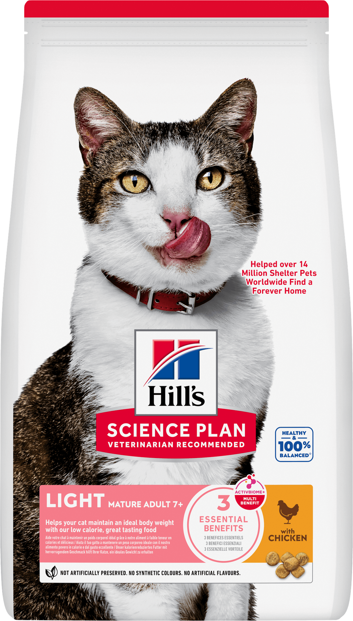 Hill's™ Science Plan Mature Adult Light Dry Cat Chicken Flavour 7kg