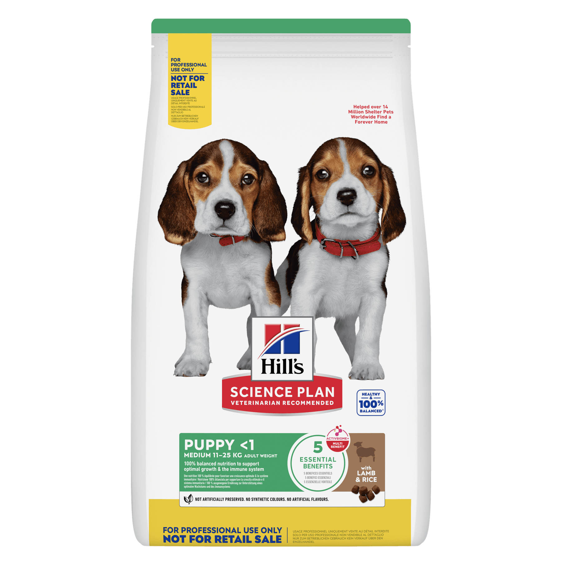 Hill's™ Science Plan Puppy Medium Dry Food Lamb & Rice Flavour