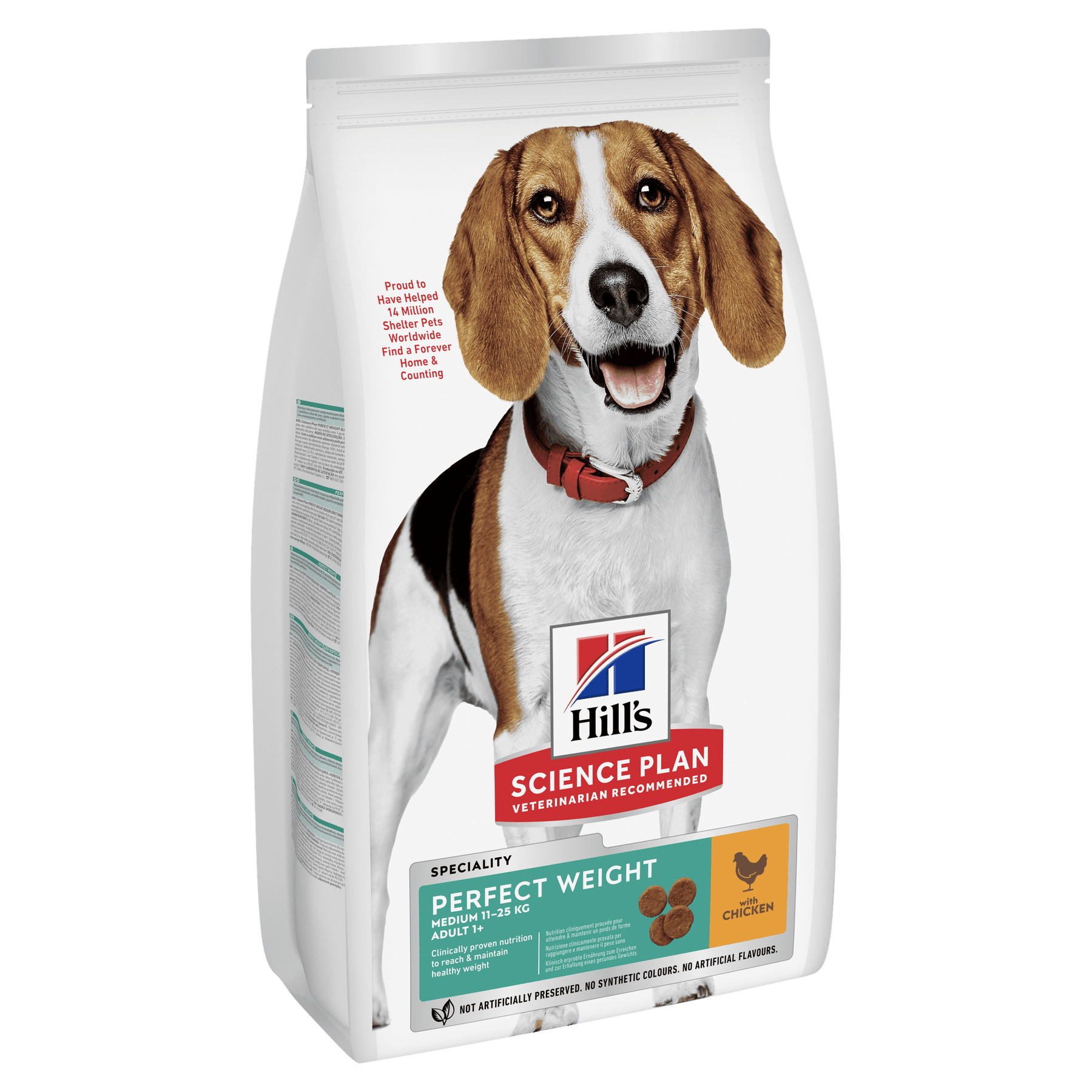 Hill's™ Science Plan Perfect Weight Adult Medium Breed Dry Dog Food with Chicken