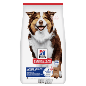 Hill's™ Science Plan Mature Adult 7+ Medium Dry Dog Food Lamb & Rice Flavour 14kg