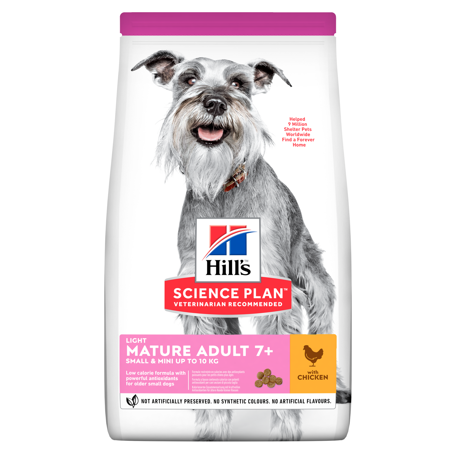 Hill's™ Science Plan Mature Adult 7+ Light Small & Mini Dry Dog Food Chicken Flavour 2.5kg