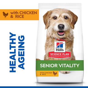 Hill's™ Science Plan Senior Vitality Mature Adult 7+ Small & Mini Breed Dry Dog Food with Chicken & Rice 6kg