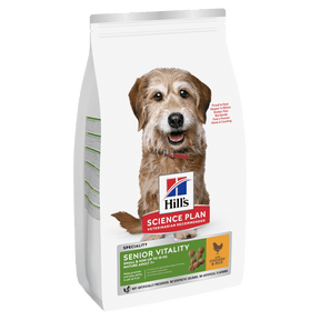 Hill's™ Science Plan Senior Vitality Mature Adult 7+ Small & Mini Breed Dry Dog Food with Chicken & Rice 6kg