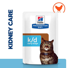 Hill's Prescription Diet k/d Early Stage Kidney Care Cat Pouch