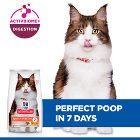Hill's™ Science Plan Perfect Digestion Adult Cat Dry Food with Chicken & Brown Rice