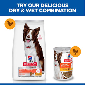 Hill's™ Science Plan Perfect Digestion Adult Medium Dry Dog Food Chicken & Brown Rice