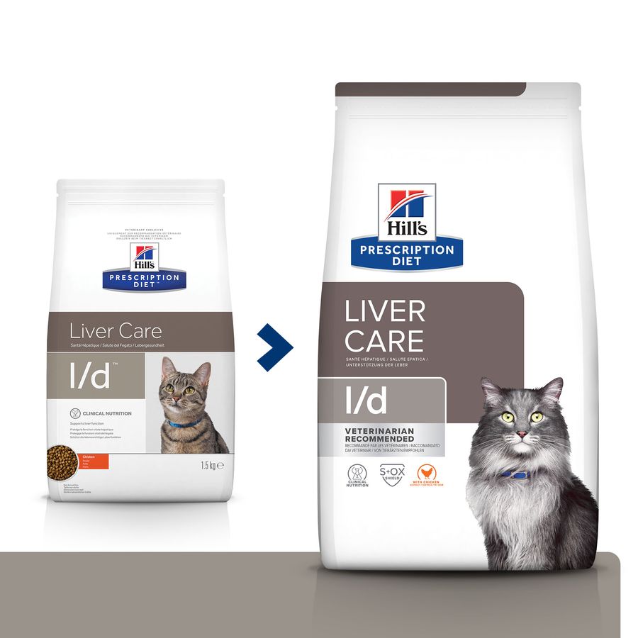 Hill's™ Prescription Diet™ l/d Liver Care Dry Cat Food with Chicken