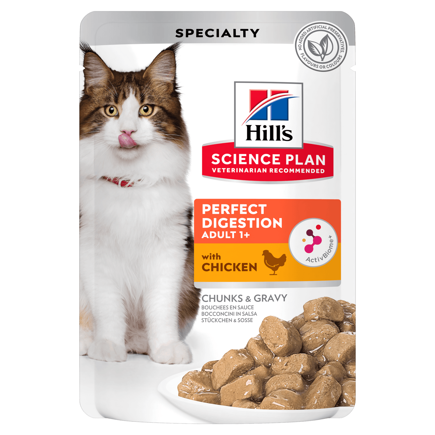 Hill's™ Science Plan Perfect Digestion Adult Wet Cat Food with Chicken