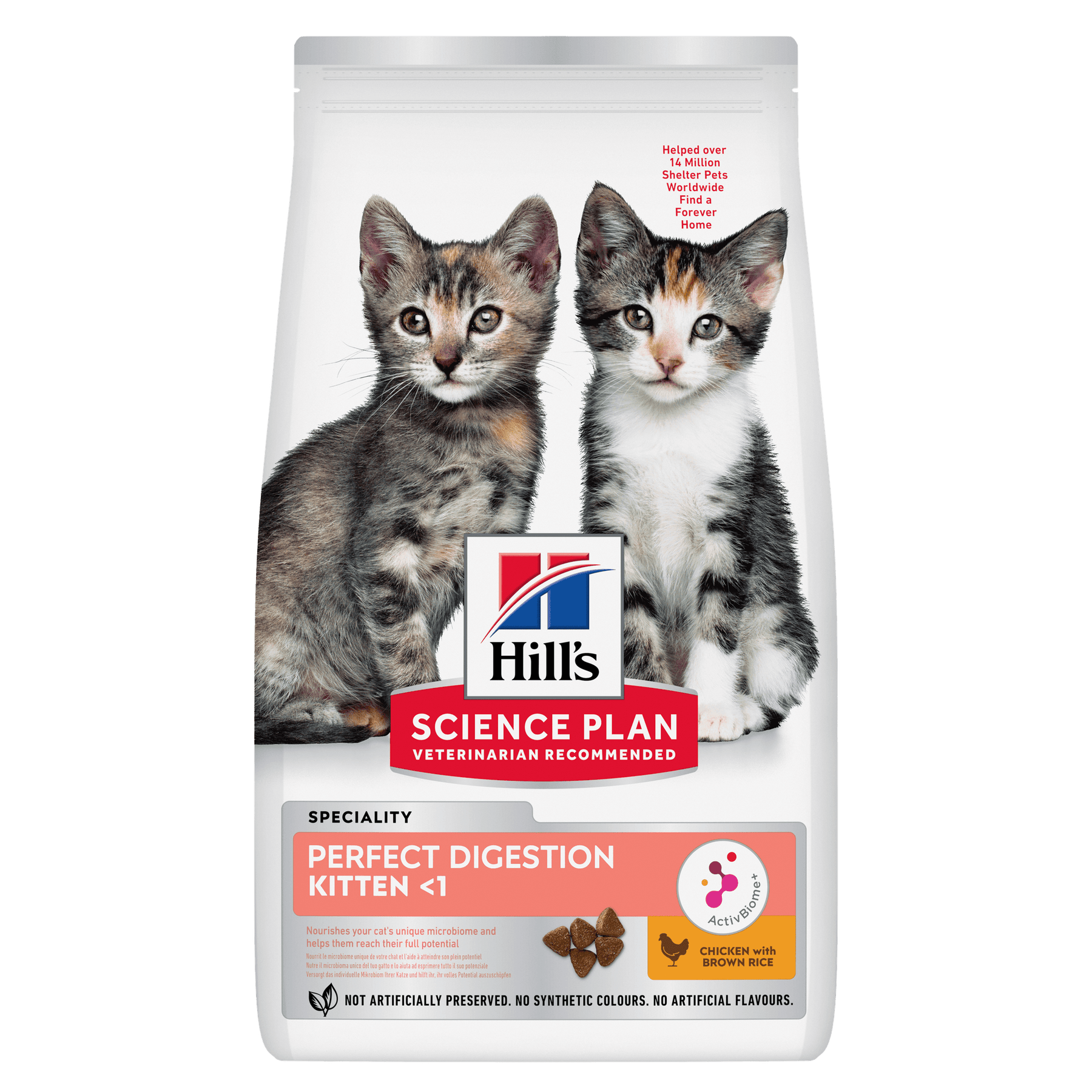 Hill's™ Science Plan Perfect Digestion Kitten Food with Chicken & Brown Rice