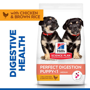 Hill's™ Science Plan Perfect Digestion Puppy Medium Dry Dog Food Chicken & Brown Rice