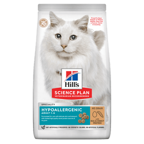 Hill's™ Science Plan Hypoallergenic Adult Dry Cat Food with with Egg & Insect Protein