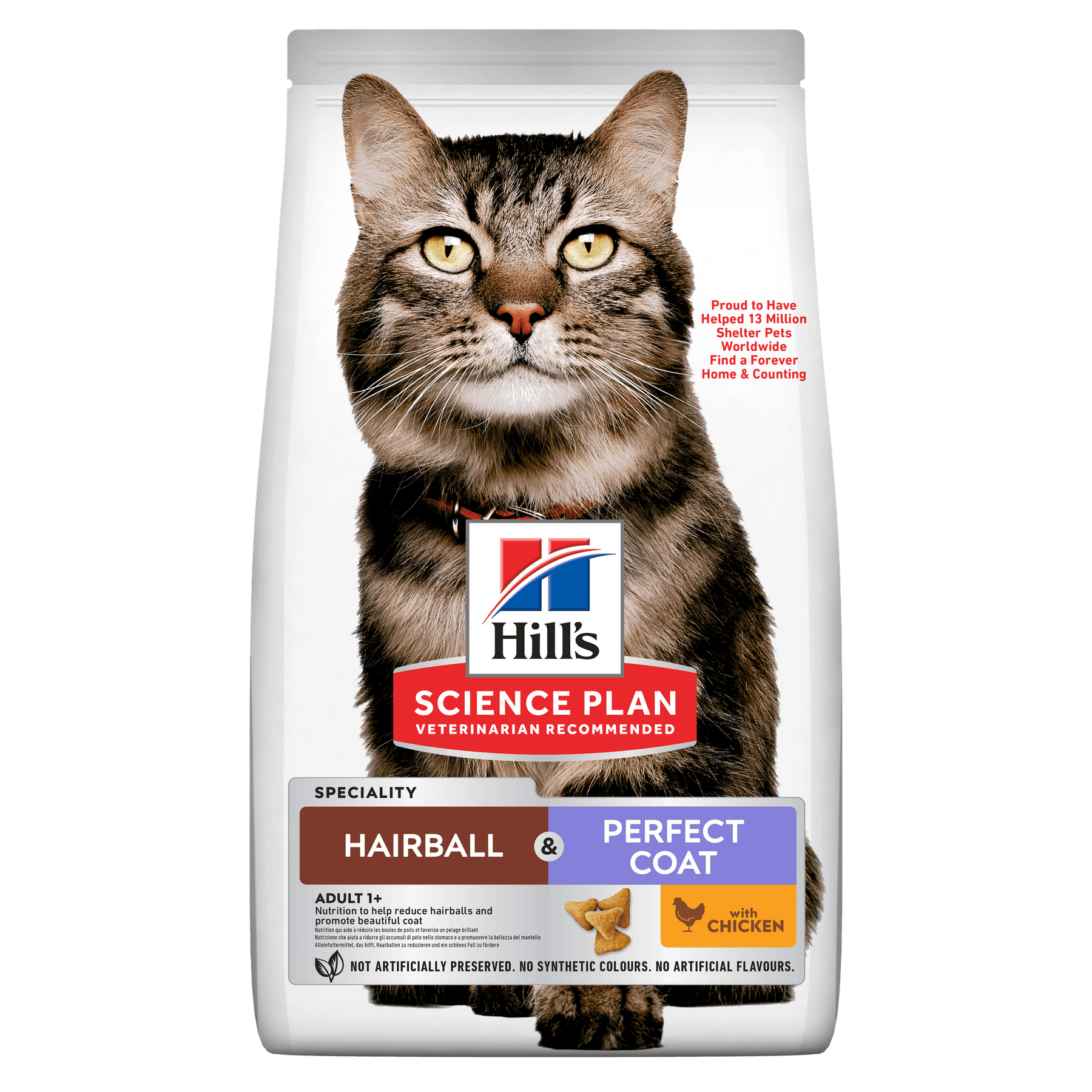 Hill's™ Science Plan Hairball & Perfect Coat Adult Dry Cat Food with Chicken