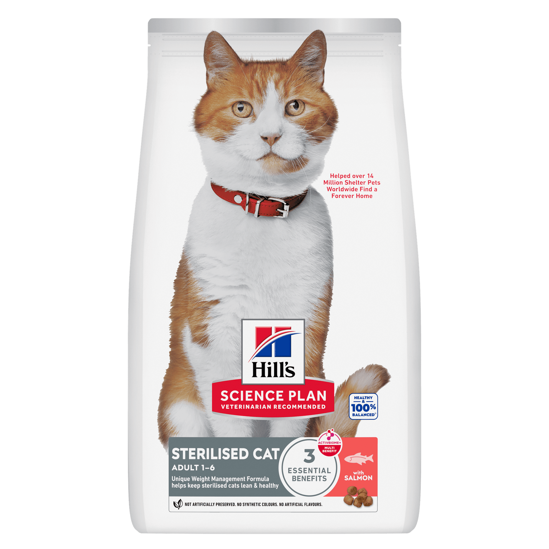 Hill's Science Plan Sterilised Adult Cat Food with Salmon