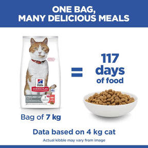 Hill's Science Plan Sterilised Adult Cat Food with Salmon