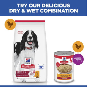 Hill's Science Plan Adult Medium Breed Dry Dog Food with Chicken