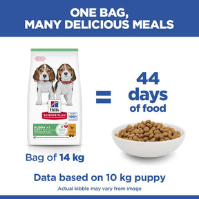 Hill's Science Plan Puppy Medium Breed Dry Dog Food with Chicken