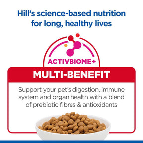 Hill's Science Plan Mature Adult Medium Breed Dry Dog Food with Chicken