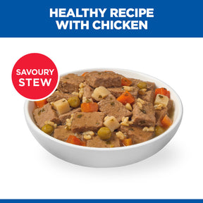 Hill's Science Plan Mature Adult Dog Stew with Chicken & added Vegetables