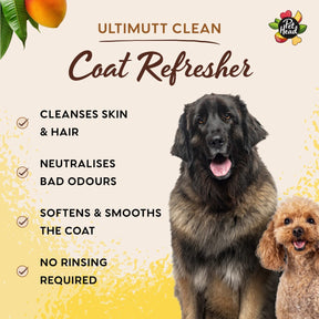 Pet Head Ultimutt Clean 3-in-1 Coat Refresher