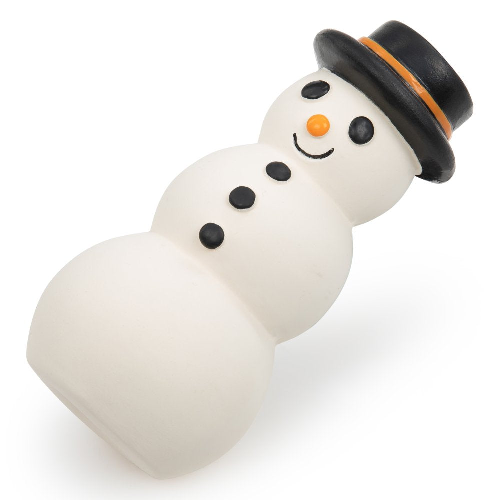 Petface Santos Snowman Latex Dog Toy