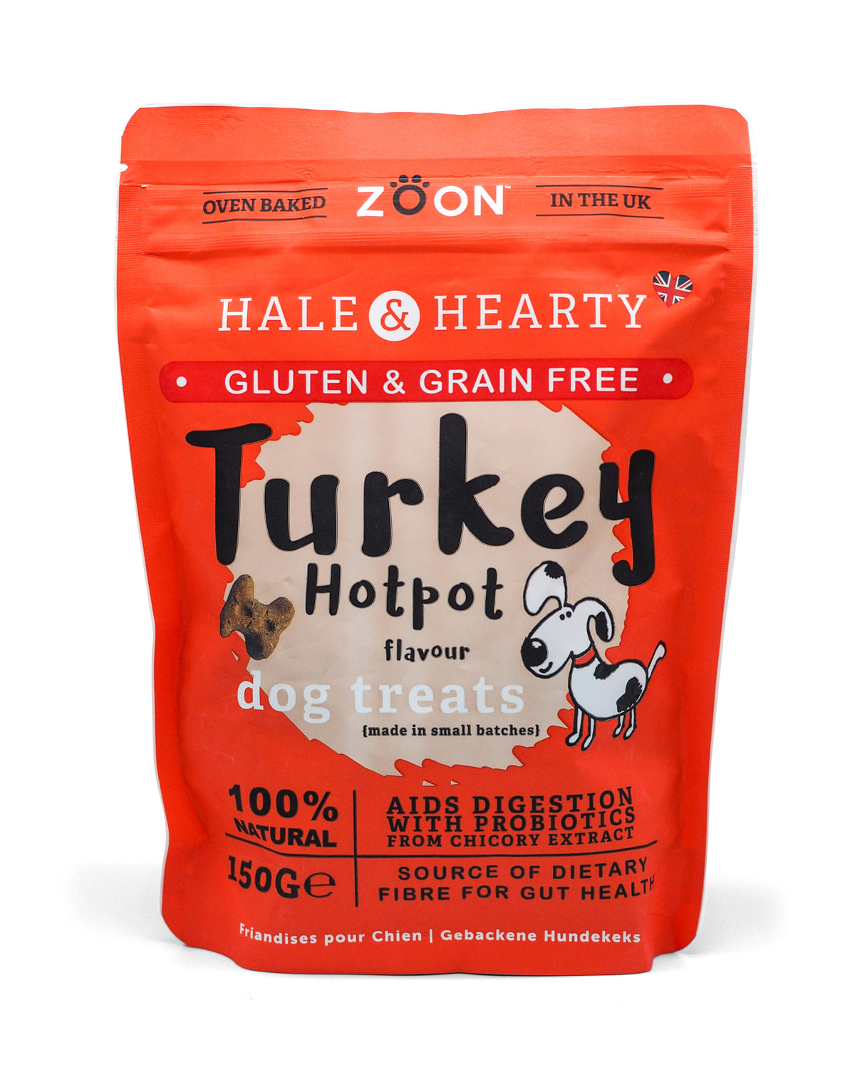 Hale & Hearty Turkey Hot Pot Grain Free Treats 150g