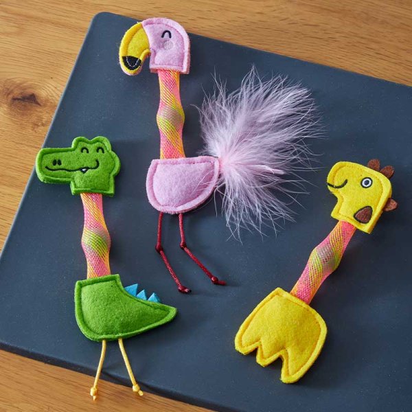 Zoon Nip-It Bell Safari Cat Toy