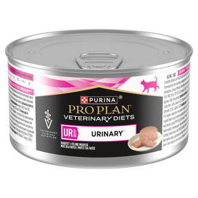 PRO PLAN VETERINARY DIETS UR Urinary Mousse Turkey Wet Cat Food 195g
