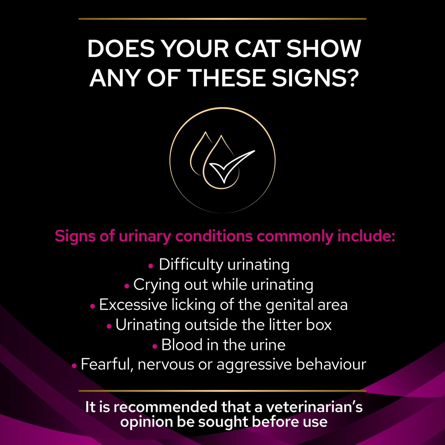 PRO PLAN VETERINARY DIETS UR Urinary Mousse Turkey Wet Cat Food 195g