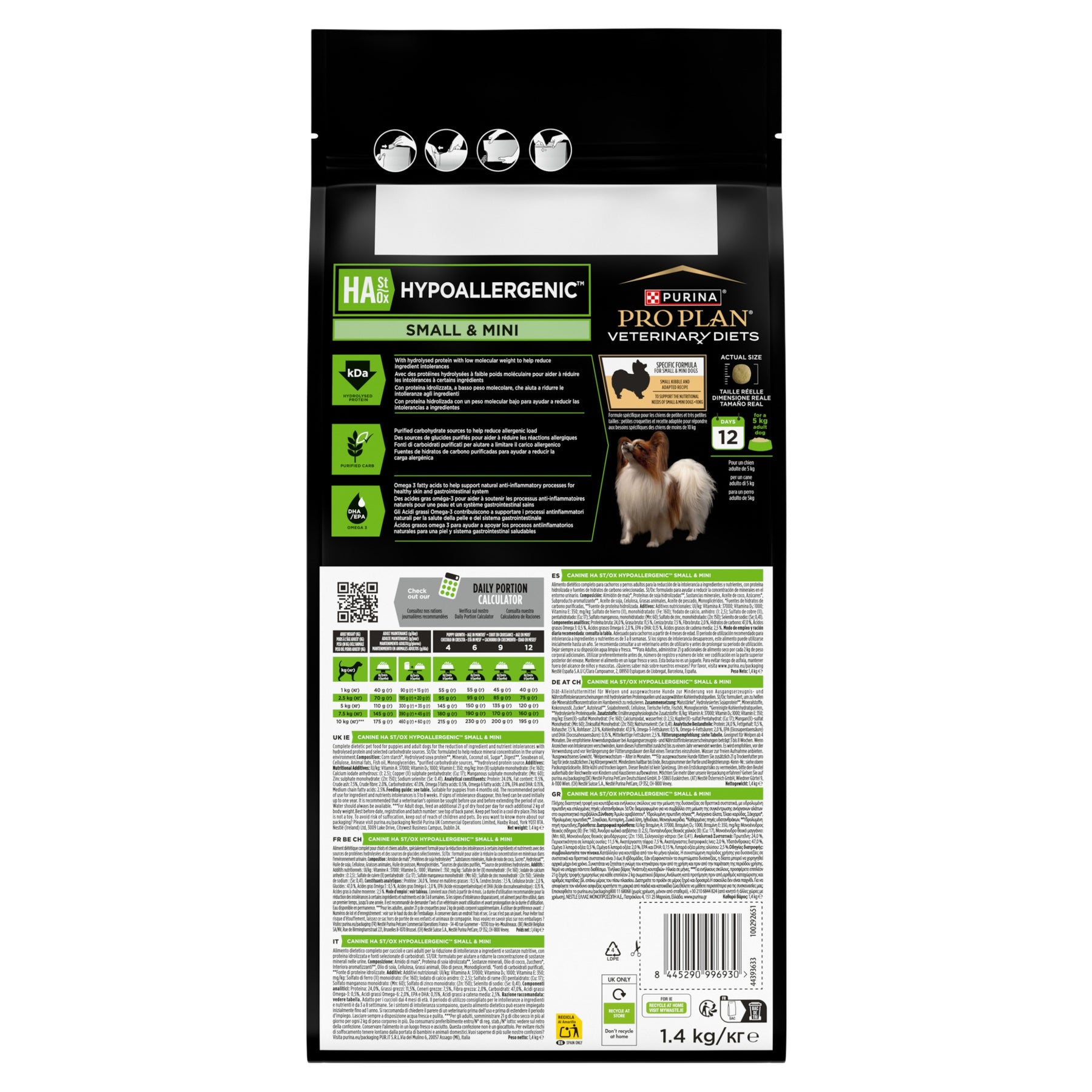 PRO PLAN VETERINARY DIETS HA Hypoallergenic Small & Mini Dry Dog Food