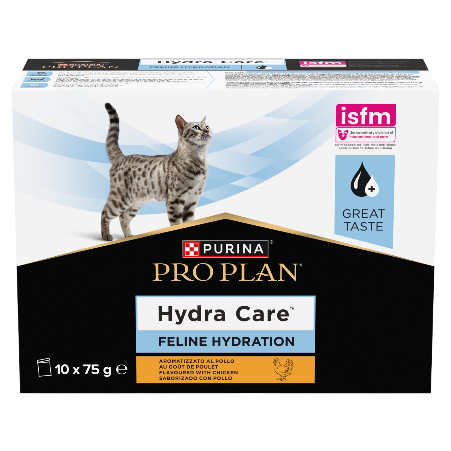 PURINA® PRO PLAN® Feline HC Hydra Care Wet Pouch 60 x 75g