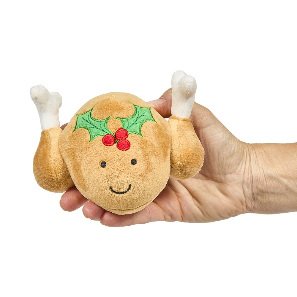 Petface Tasha Turkey Plush Dog Toy