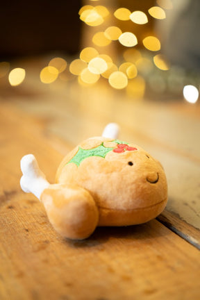 Petface Tasha Turkey Plush Dog Toy