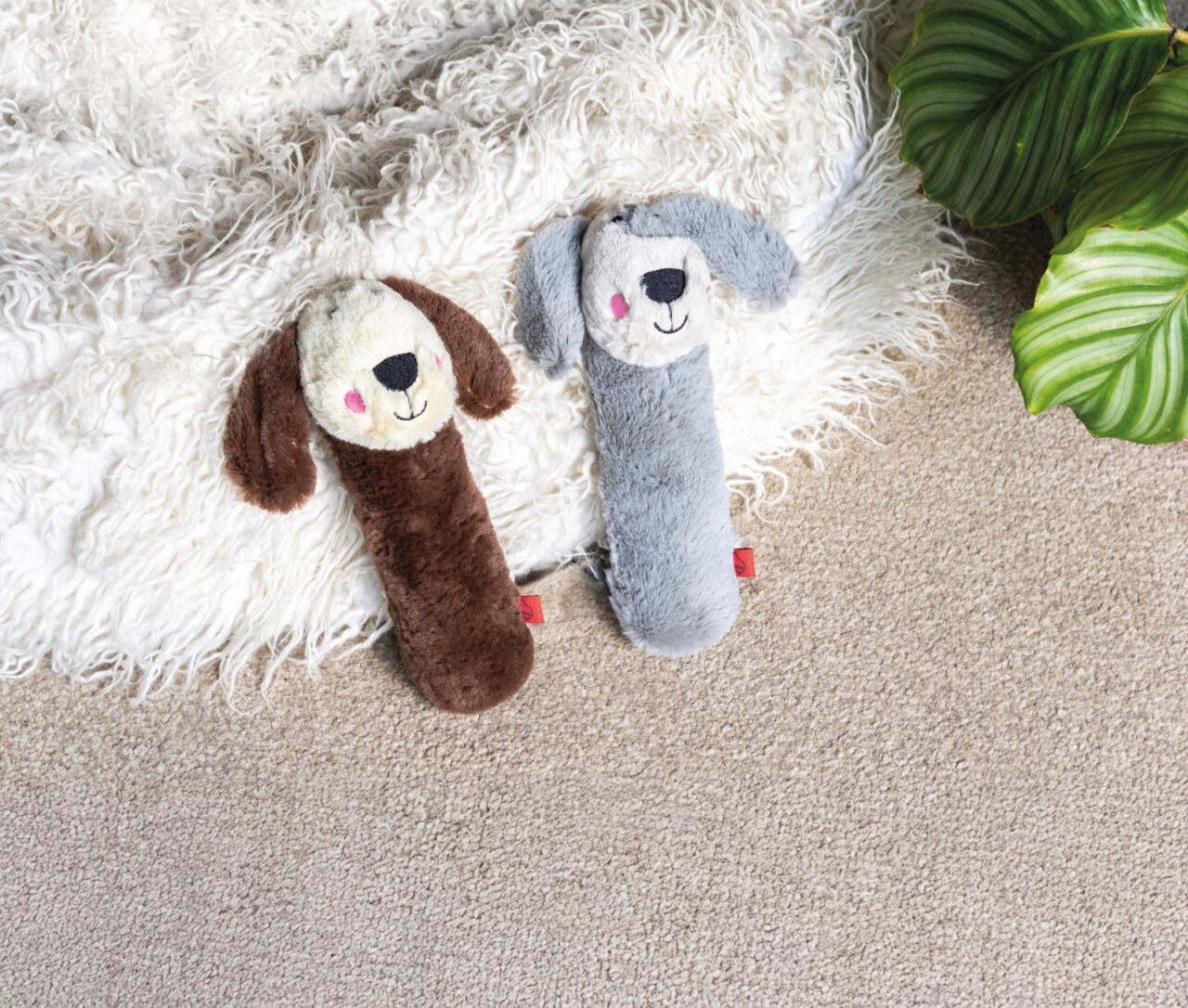 Zoon Sausage Roll Doggie Dog Toy