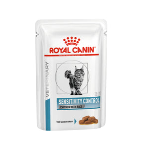 ROYAL CANIN® Feline Sensitivity Control Chicken & Rice Adult Wet Cat Food 48s