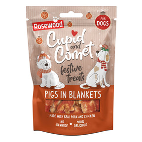 Rosewood Pig In Blankets Dog Treats 100g