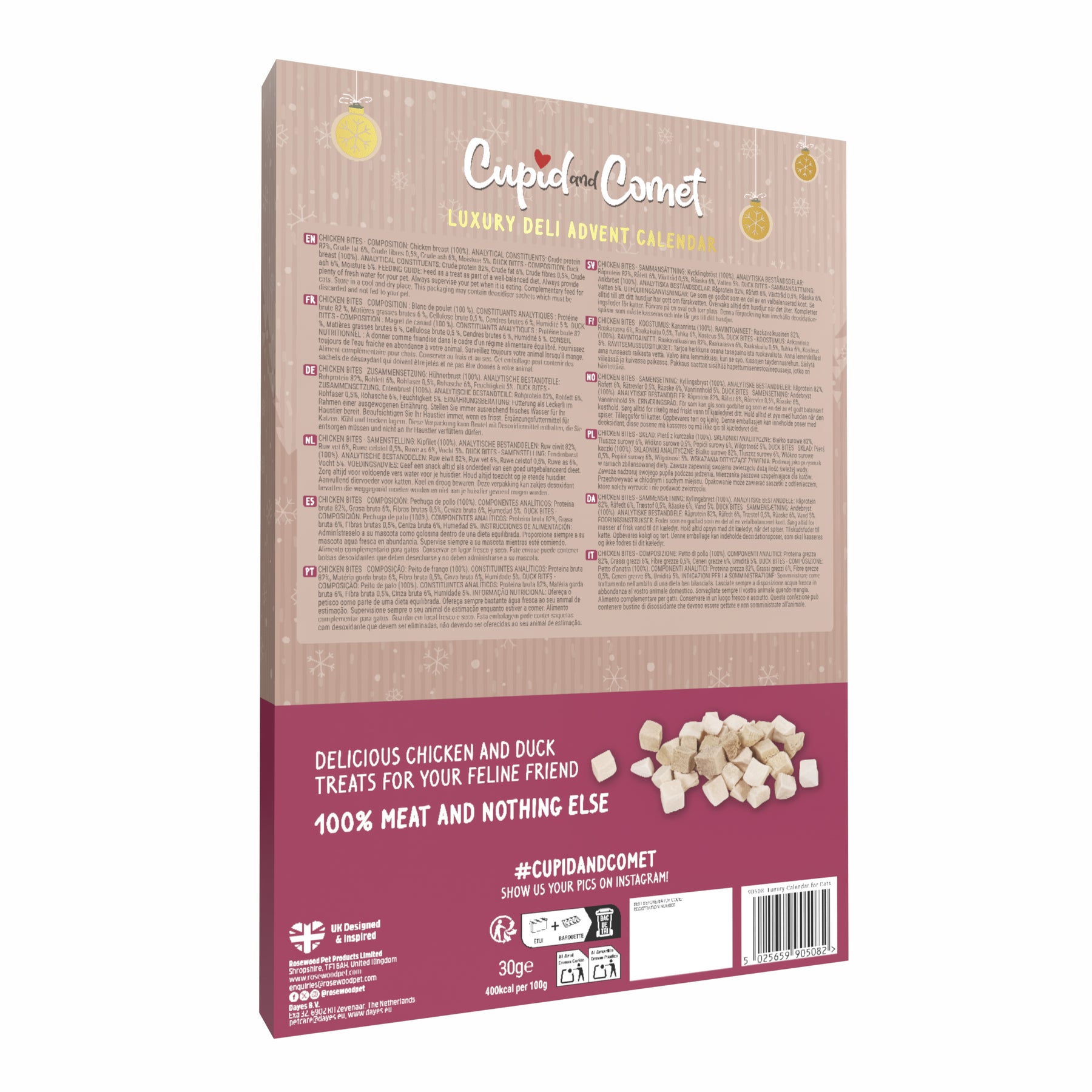 Rosewood Luxury Advent Calendar for Cats