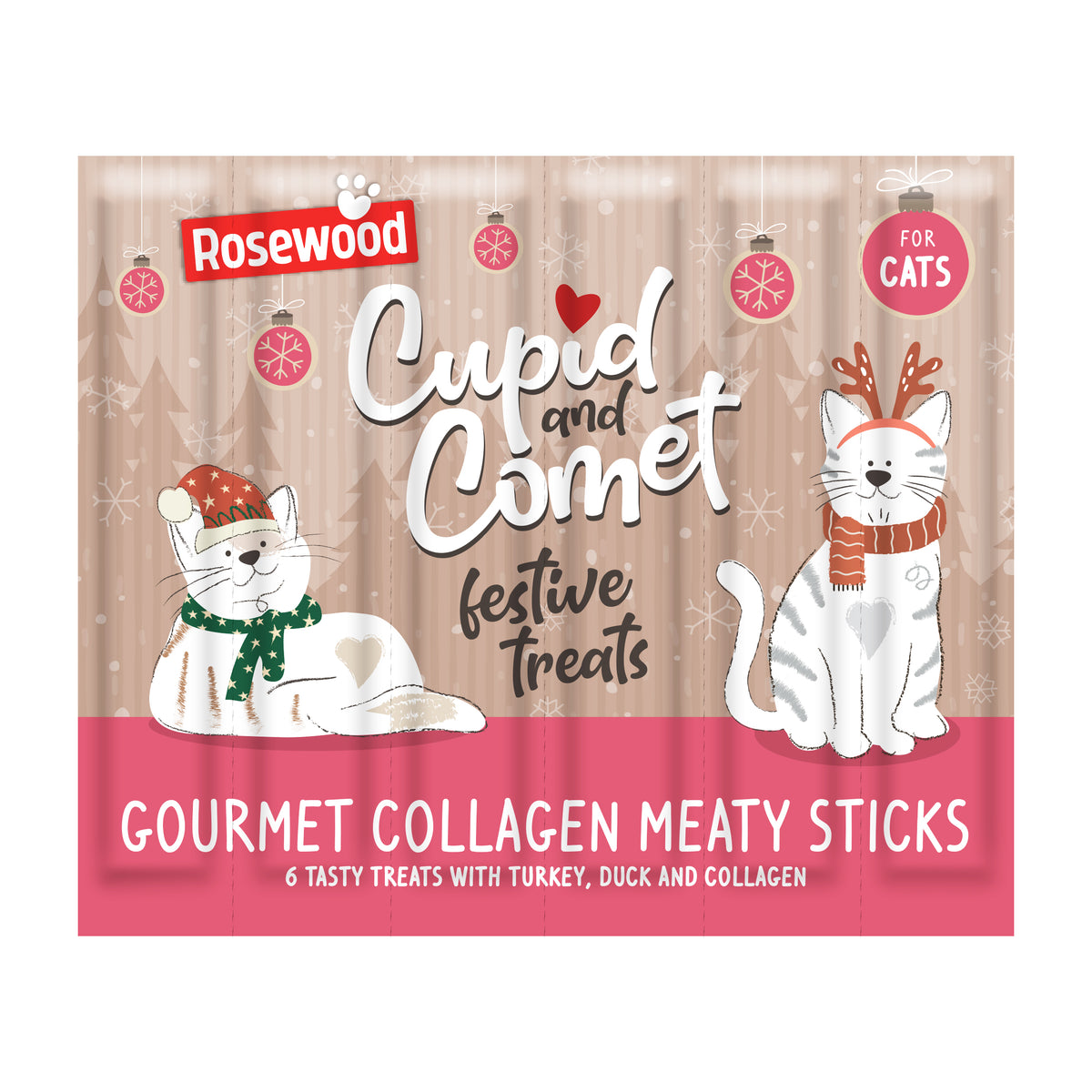 Rosewood Festive Collagen Meaty Sticks