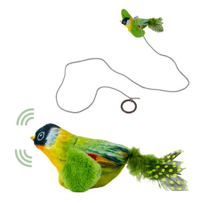 Ancol Chirping Greenfinch Cat Toy