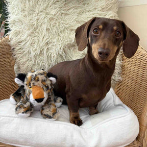Made From Leo Leopard Mini Dog Toy