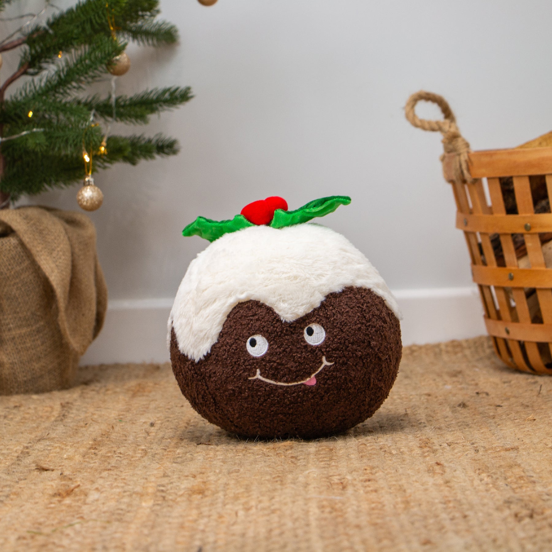 Colin Christmas Pudding Dog Toy