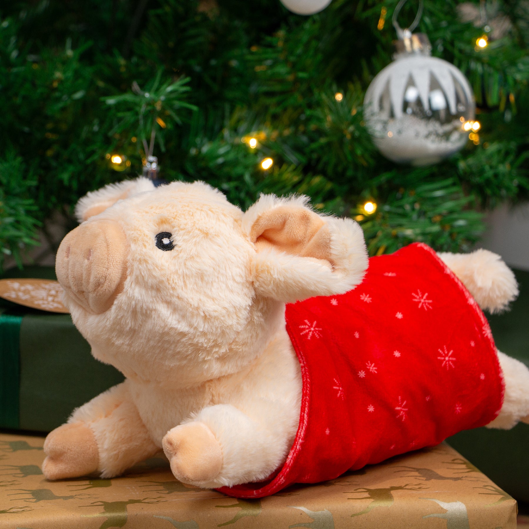 Paloma Pig In Blanket Dog Toy