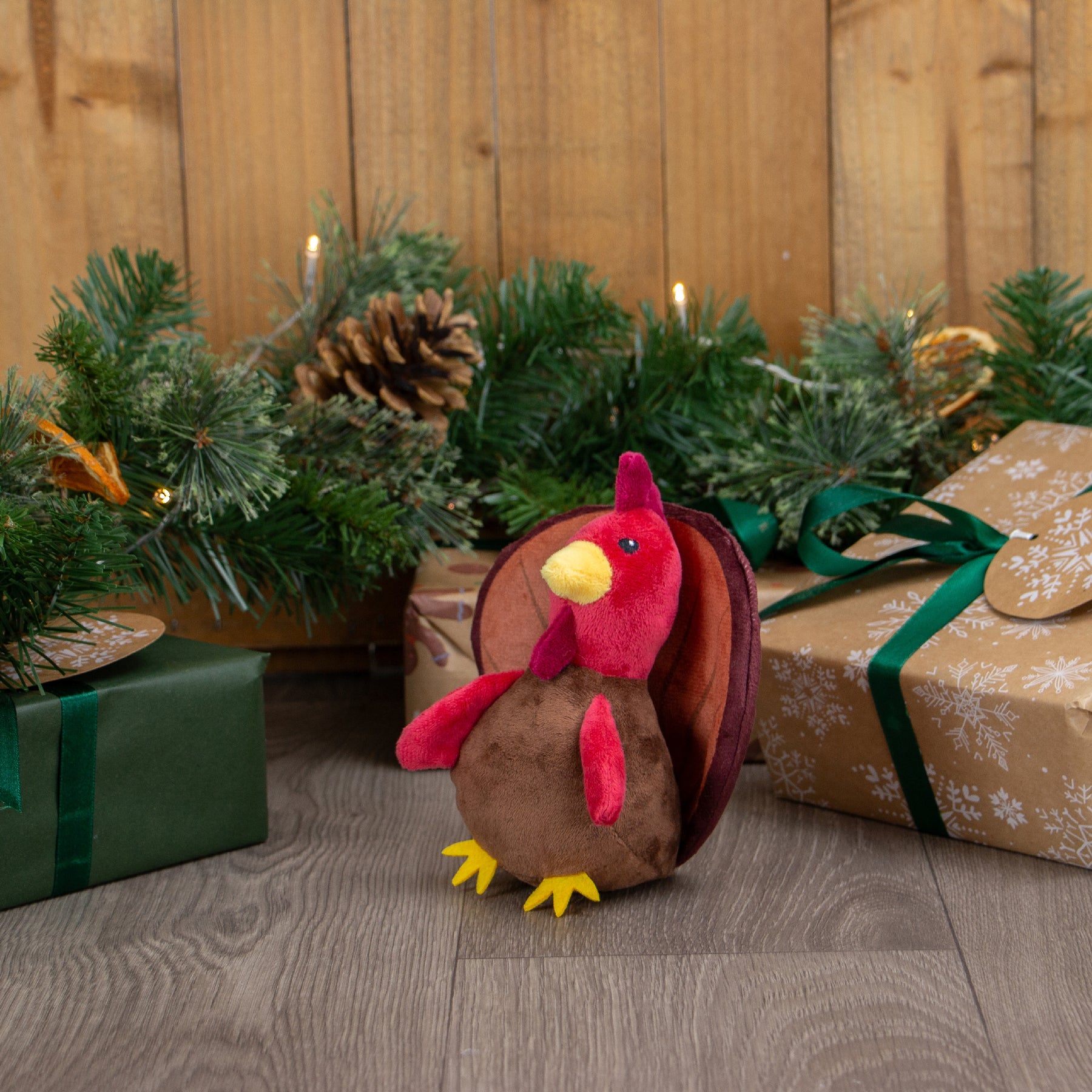 Mini Tina Turkey Dog Toy