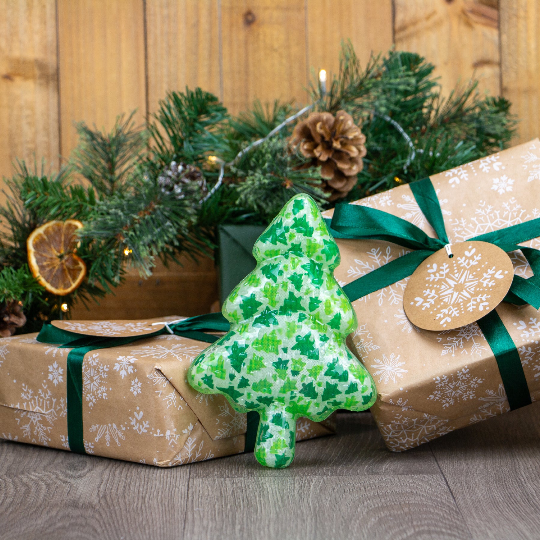 Squeaky Christmas Tree Dog Toy