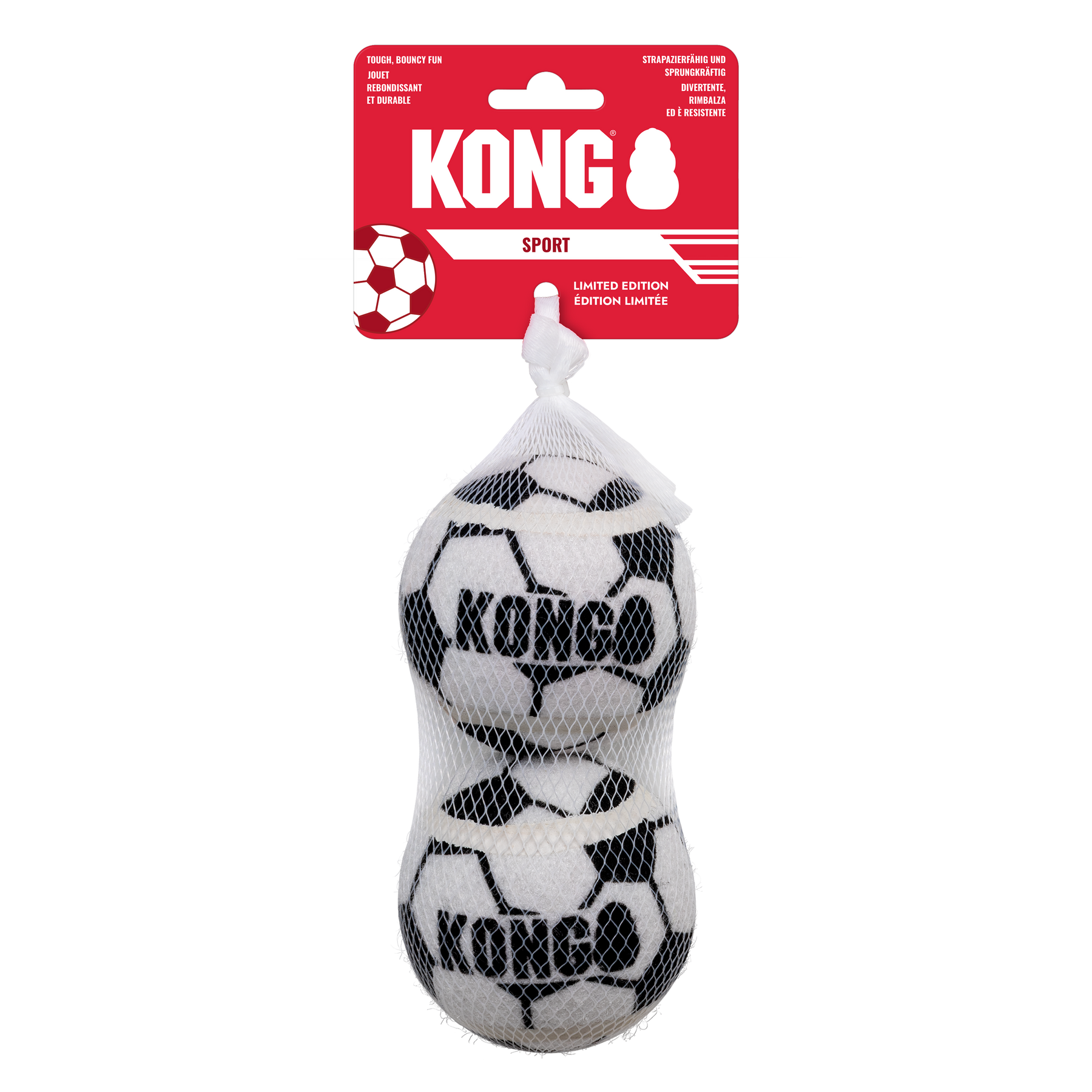 KONG World Cup Soccer Balls (2 sizes)