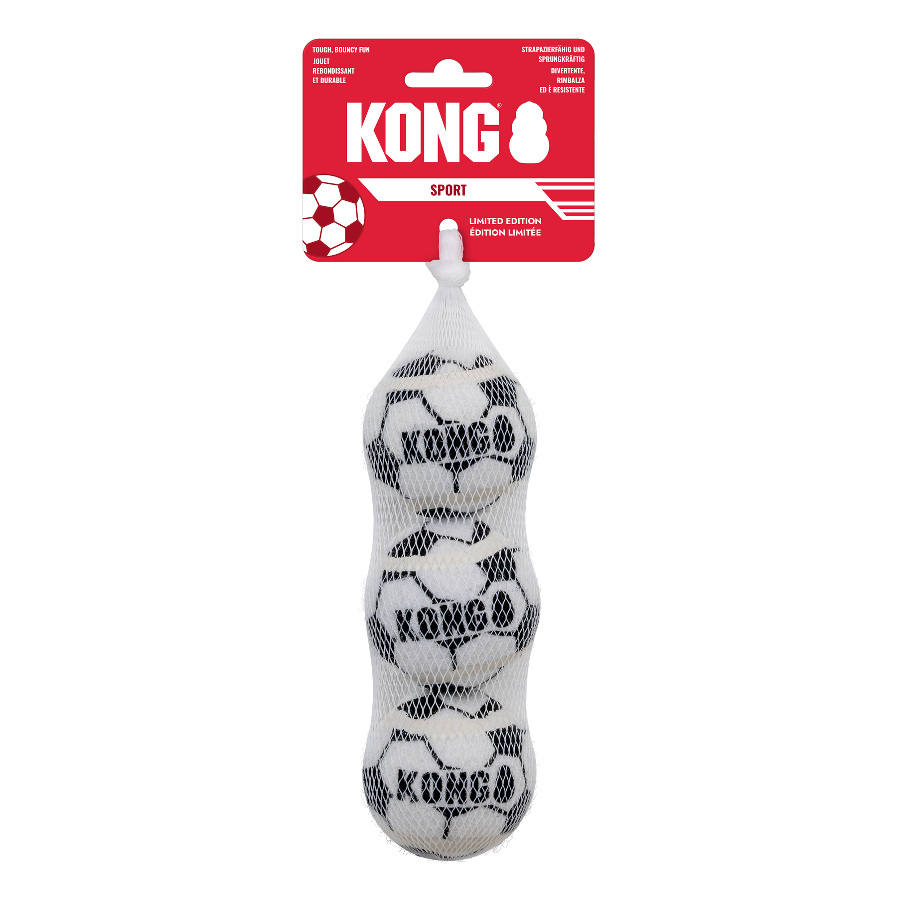 KONG World Cup Soccer Balls (2 sizes)