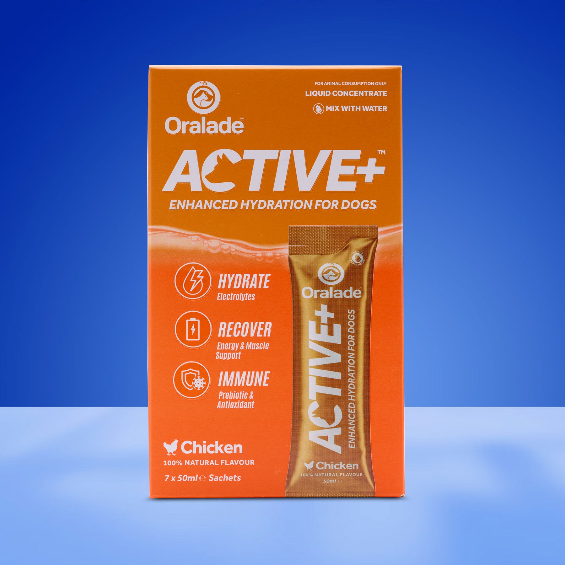Oralade® ACTIVE+ Chicken Liquid Concentrate 7 x 50ml